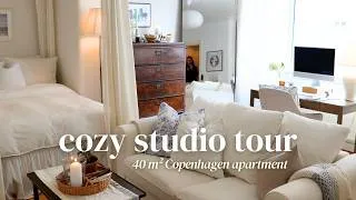 Thumbnail: apartment tour 2026  │  inside my cozy 40 m² copenhagen studio