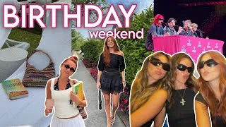 Thumbnail: my 26th birthday weekend 🎂🕺🏻🌟 (concert, clothing haul, bday celebrations + more!)