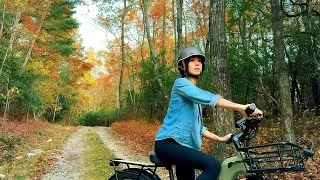 Thumbnail: Finding Freedom in Fall 🍂🚲 Mokwheel Electric Bike Review #60