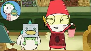 Thumbnail: Sarah and Duck's Halloween Boo Night + More Sarah & Duck Cartoons for Kids