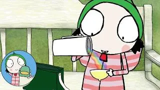 Thumbnail: Sarah and Duck Try Rainbow Lemon Water | Kids Cartoon | Sarah & Duck Official