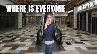 Thumbnail: Exploring an abandoned mall? Vlog finding random junk and haul 💖🌸💋