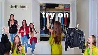 Thumbnail: *TRY ON* HUGE Fall Thrift Haul! (vintage finds, barn coats,  Ralph Lauren + more)