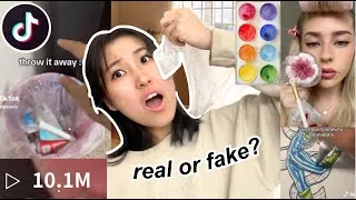 Thumbnail: TESTING THE CRAZIEST TIKTOK ART HACKS | These Popular Art HACKS Will Shock You!