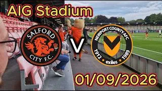 Thumbnail: Salford city v newport county