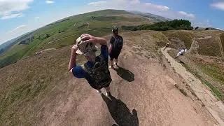 Thumbnail: me and my son in the peak district.