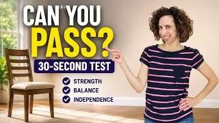 Thumbnail: Can You Pass the 30-Second Chair Stand Test? (Bone Health & Fall Risk)