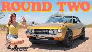 Thumbnail: Ok NOW This Thing Rips! // 1974 2UZ V8 Celica