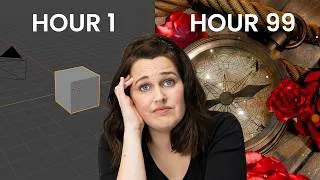 Thumbnail: I Spent 100 Hours Learning Blender