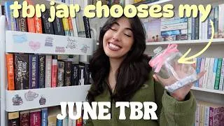 Thumbnail: tbr prompt jar chooses the books I'll be reading in June📚🫙 *My June TBR*