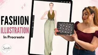 Thumbnail: Fashion Illustration In Procreate | Use Your Seamless Pattern Into Fashion Catwalk