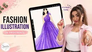 Thumbnail: Fashion Illustration in Procreate | Draw Beautiful Dress on iPad