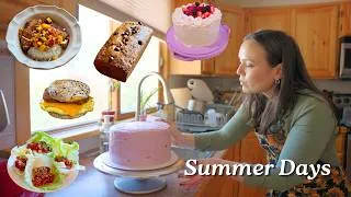 Thumbnail: A Cozy Summer Kitchen ☀️ Fresh Meals, Baking, & Comfort Food