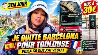 Thumbnail: 🇪🇸 JE QUITTE BARCELONE POUR TOULOUSE 🇫🇷 EN BUS À 30€… JE NE M’ATTENDAIS PAS À ÇA 😱