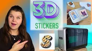 Thumbnail: Textured Stickers with Flexible Ink in a UV Printer