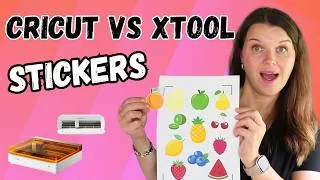 Thumbnail: xTool M2 vs Cricut: Which one makes better stickers
