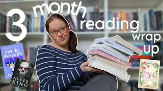 Thumbnail: November, december and january wrap up 📖🤠 *in the biggest reading slump of my life*