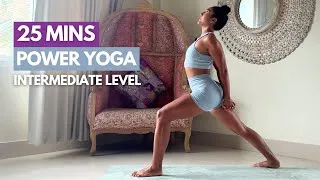Thumbnail: 25 Min Fullbody Power Yoga Flow - Intermediate Level