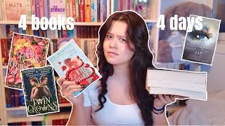 Thumbnail: Can I Finish My Goodreads Goal in 4 DAYS? 