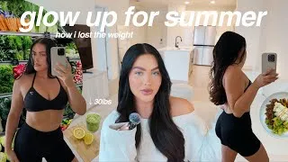 Thumbnail: the *ultimate* summer GLOW UP guide | how i lost 30 pounds