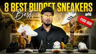 Thumbnail: 8 BUDGET SNEAKERS From 500-1000 RS (With Links) | 4.8+ Ratings ⭐️| 2026 COOL COLLECTIONS🎁