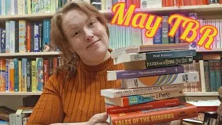 Thumbnail: May tbr | ambitious or wildly delusional?? 📚 