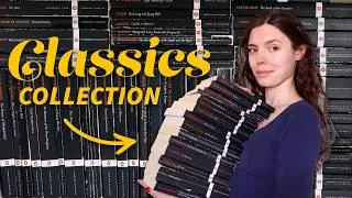 Thumbnail: my penguin classics collection // *very* in-depth bookshelf tour 🐧🐧