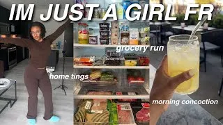 Thumbnail: Realistic Days Living Alone As A Fresh Adult GIRL 🌷Grocery Haul, Balancing Everything, Vents & More!