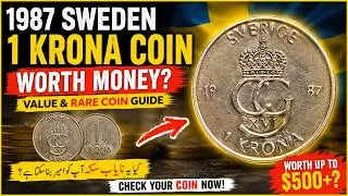Thumbnail: 1987 Sweden 1 Krona Coin Worth Money? Value & Rare Coin Guide