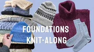 Thumbnail: Foundations KAL Launch! Join Us in Knitting Along 🧶