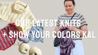 Thumbnail: Knitting Vlog: What We're Making + Show Your Colors KAL Wrap-Up