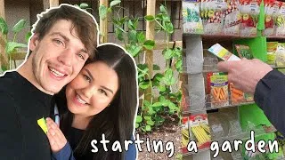 Thumbnail: we started a vegetable garden!