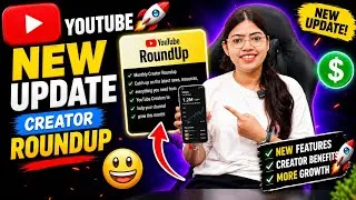 Thumbnail: YouTube Creator Roundup New Update 2026 😍 Monthly Creator Roundup YouTube Studio App 🥰 #roundup