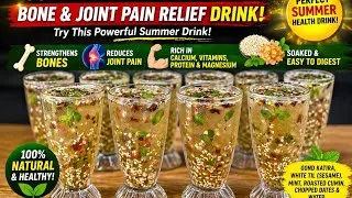 Thumbnail: 🔥 AC नहीं तो ये पी लो! 😱 100% Natural Cooling Drink | Gond Katira Recipe”||SUMMER SPECIAL DRINK .