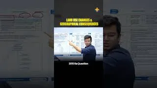 Thumbnail: Land Use Changes & Geographical Consequences! #sarrthiias #upsc #drshivin