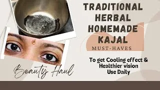 Thumbnail: Traditional way of making #herbal #kajal / #eyeliner at home for the healthier and beautiful #eyes