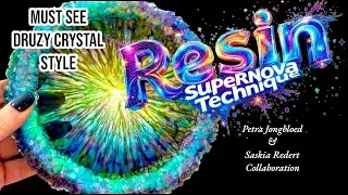 Thumbnail: WOW This DIY Epoxy Resin Craft is UNREAL! SuperNova Collab by Petra Jongbloed and Saskia Redert