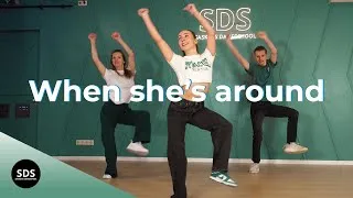 Thumbnail: When she's around - Bruce Melody, Shaggy - Zumba - Easy Fitness Dance Choreography