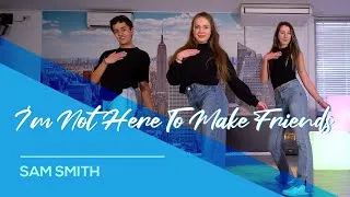 Thumbnail: Sam Smith - I'm not here to make friends - Fitness Dance Choreography - Baile
