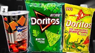 Thumbnail: The WILDEST Doritos from EVERY Country!