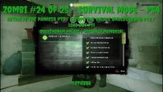 Thumbnail: Zombi #24 of 25 - Retrieve the Panacea pt3 / Escape the Palace Underground Pt2 / Load Out Pt1 - PS4