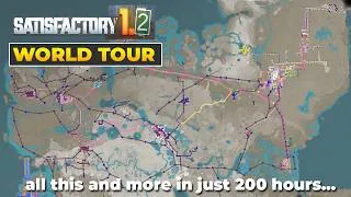 Thumbnail: I Built This All in 200 Hours | Satisfactory 1.2 World Tour