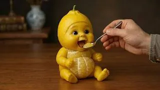 Thumbnail: BEST AI Fruit Baby`s Eating!