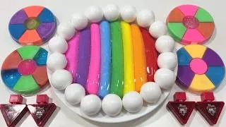 Thumbnail: Oddly Satisfying Rainbow Slime Mixing! 🌈 Crunchy Wax Cracking & Deep Poking ASMR 🤤