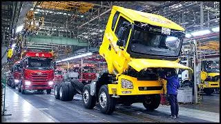 Thumbnail: FAW Trucks Manufacturing Process! Amazing Heavy Trucks Factory!