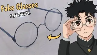 Thumbnail: How to make prop/fake Glasses | EASY DIYs