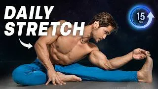 Thumbnail: 15 Min. Beginner Stretch Flexibility Routine (Follow Along)