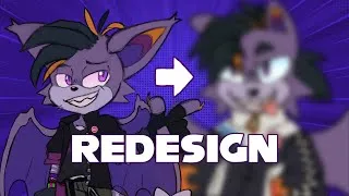 Thumbnail: SPEEDPAINT | Sonic Oc Redesign (Ibispaint)