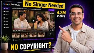 Thumbnail: 🥇 AI Replaced Singers?! The Future of Music Is Here 🎵 #googleflowmusic  #aimusic  #futureofmusic