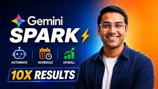 Thumbnail: Gemini Spark: AI That Works While You Don’t —Complete Tutorial  #geminispark  #aiagents